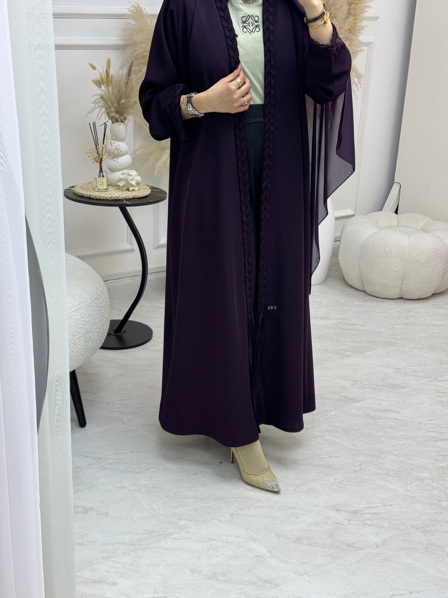 C 1000 Purple Abaya
