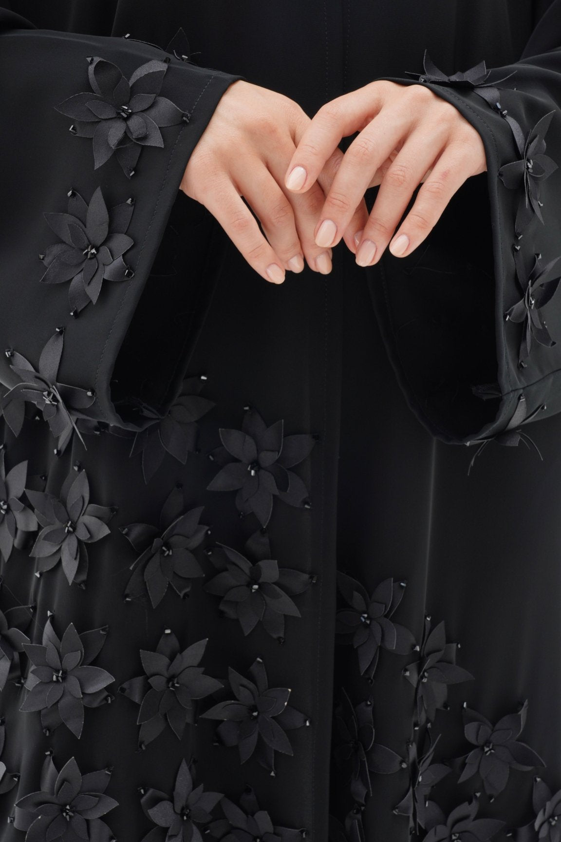 C 1117 Black Abaya