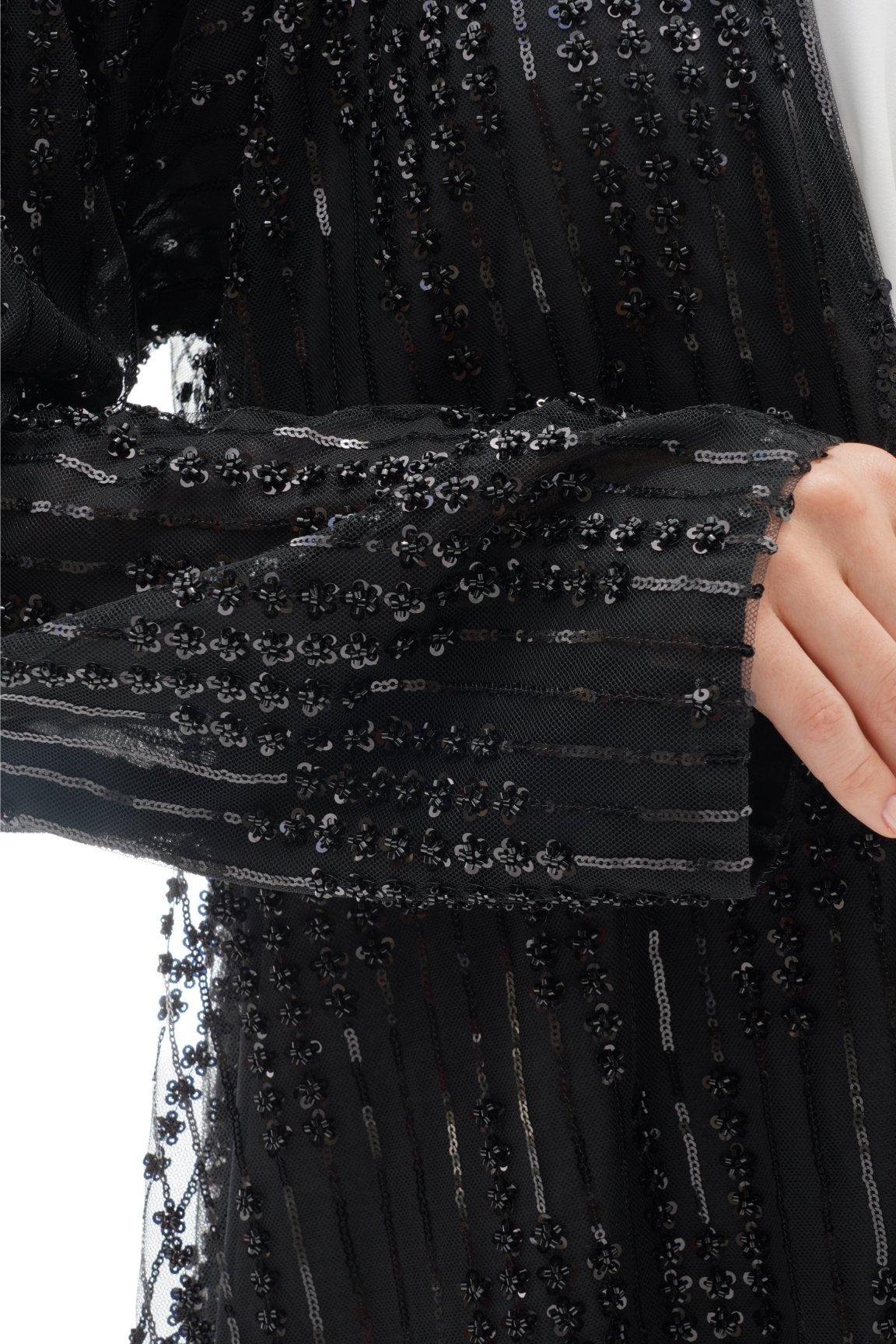 C 1125 Black Abaya