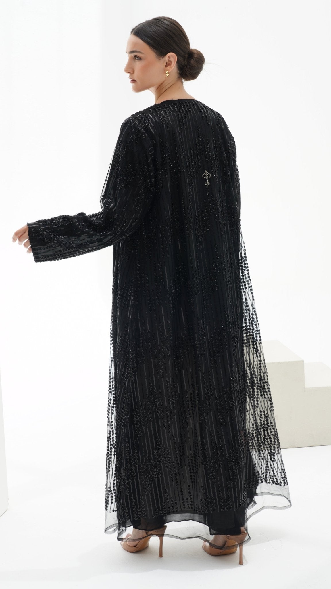 C 1125 Black Abaya