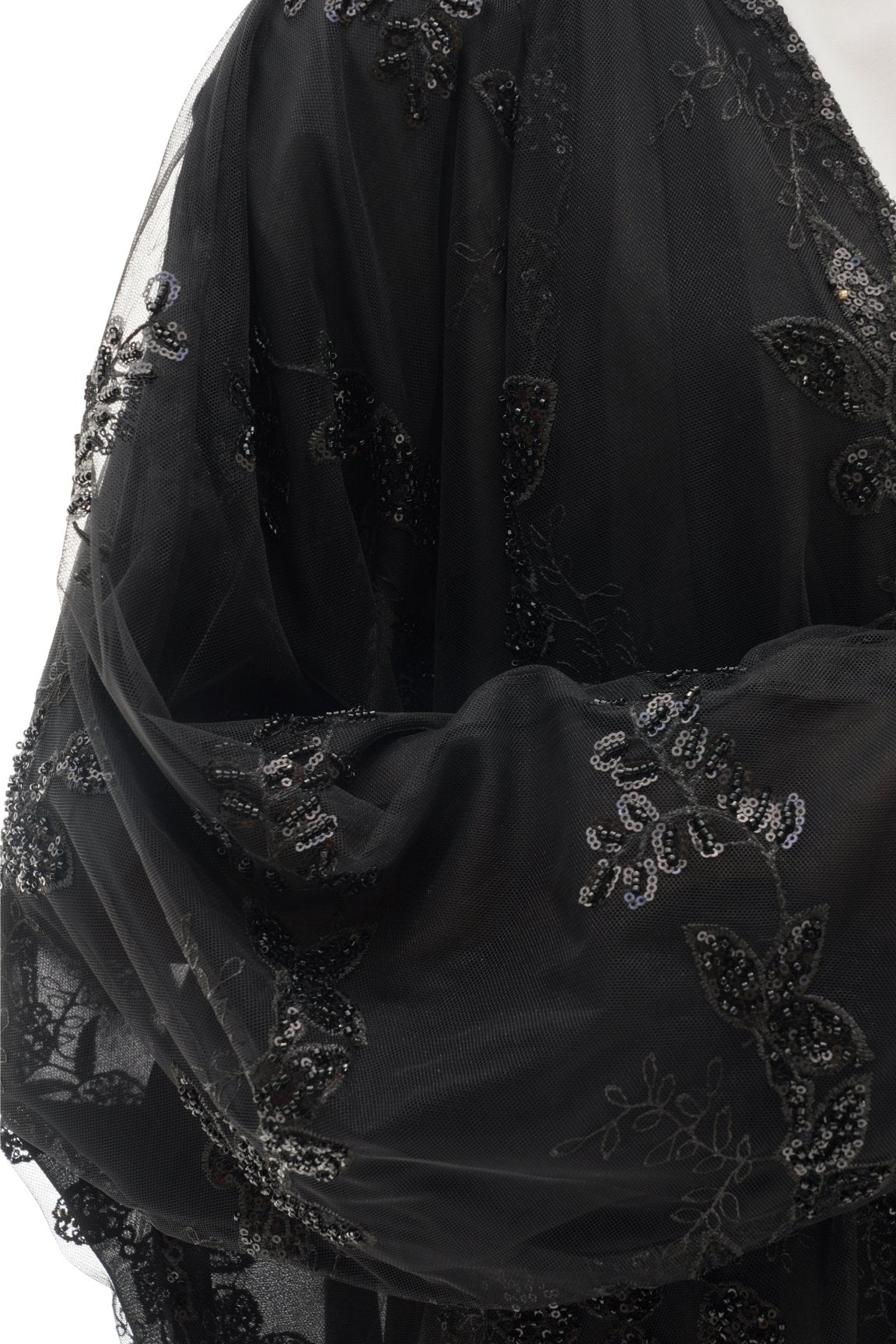 C 1127 Black Abaya