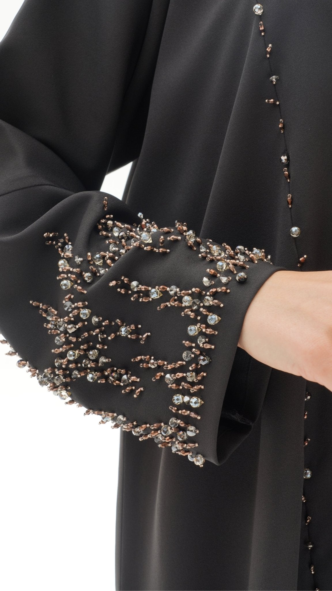 C 1137 Black Abaya