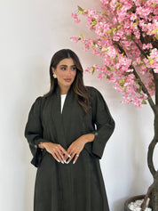 C 1169 Olive Printed Abaya
