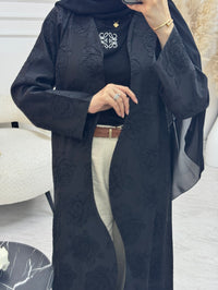 C 1212 Black Abaya - XS / 49