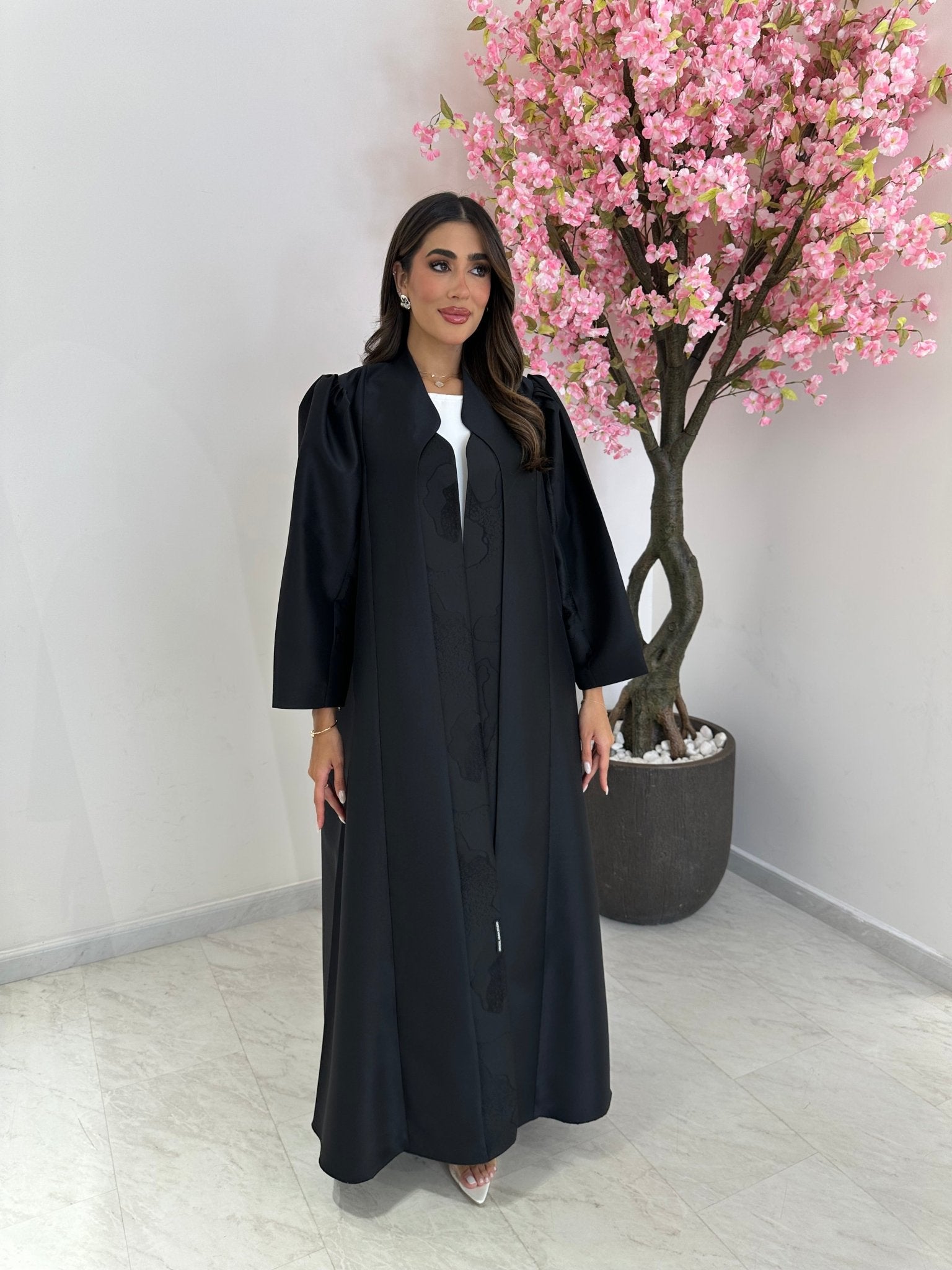 C 1244 Black Abaya