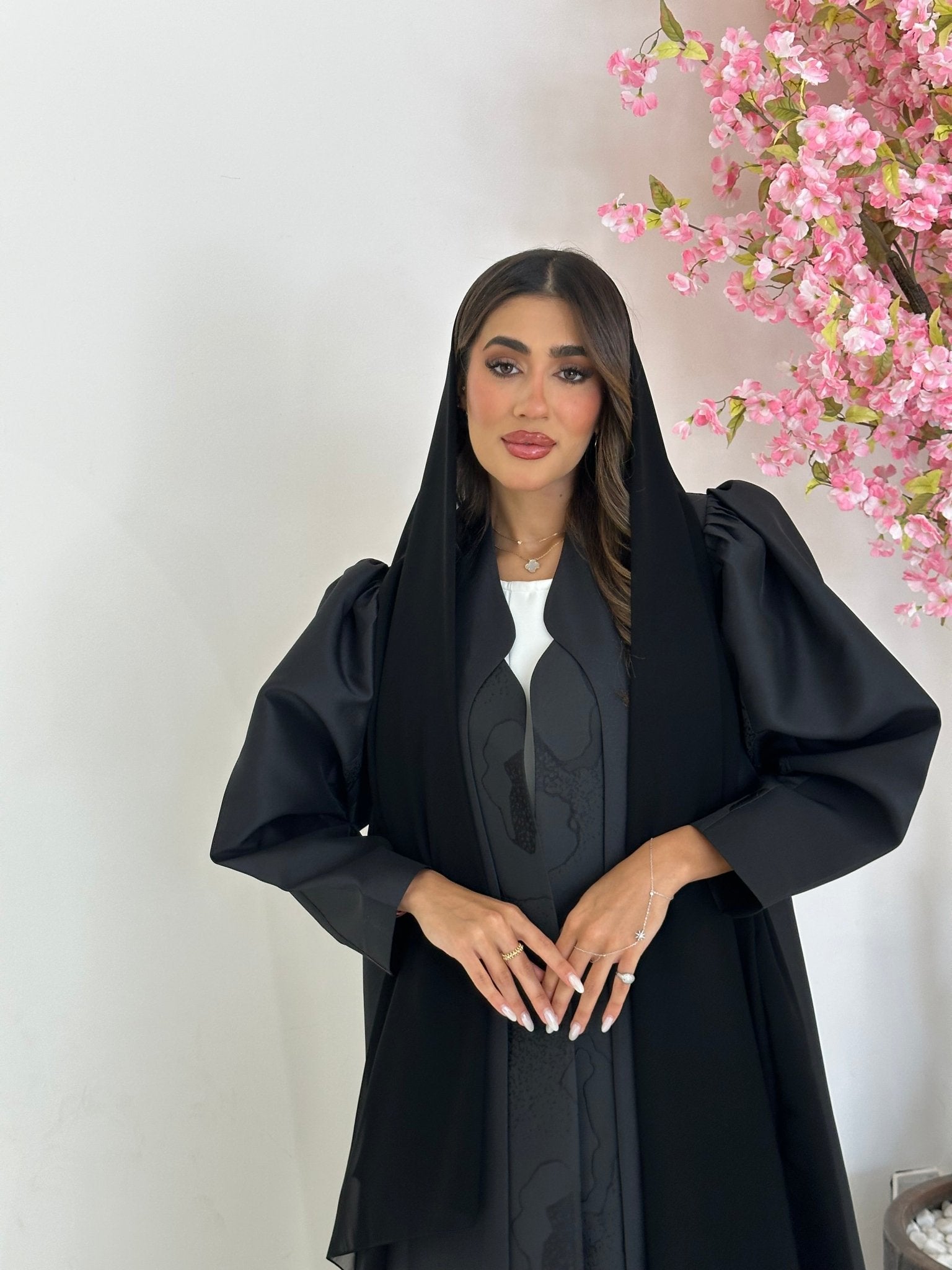 C 1244 Black Abaya