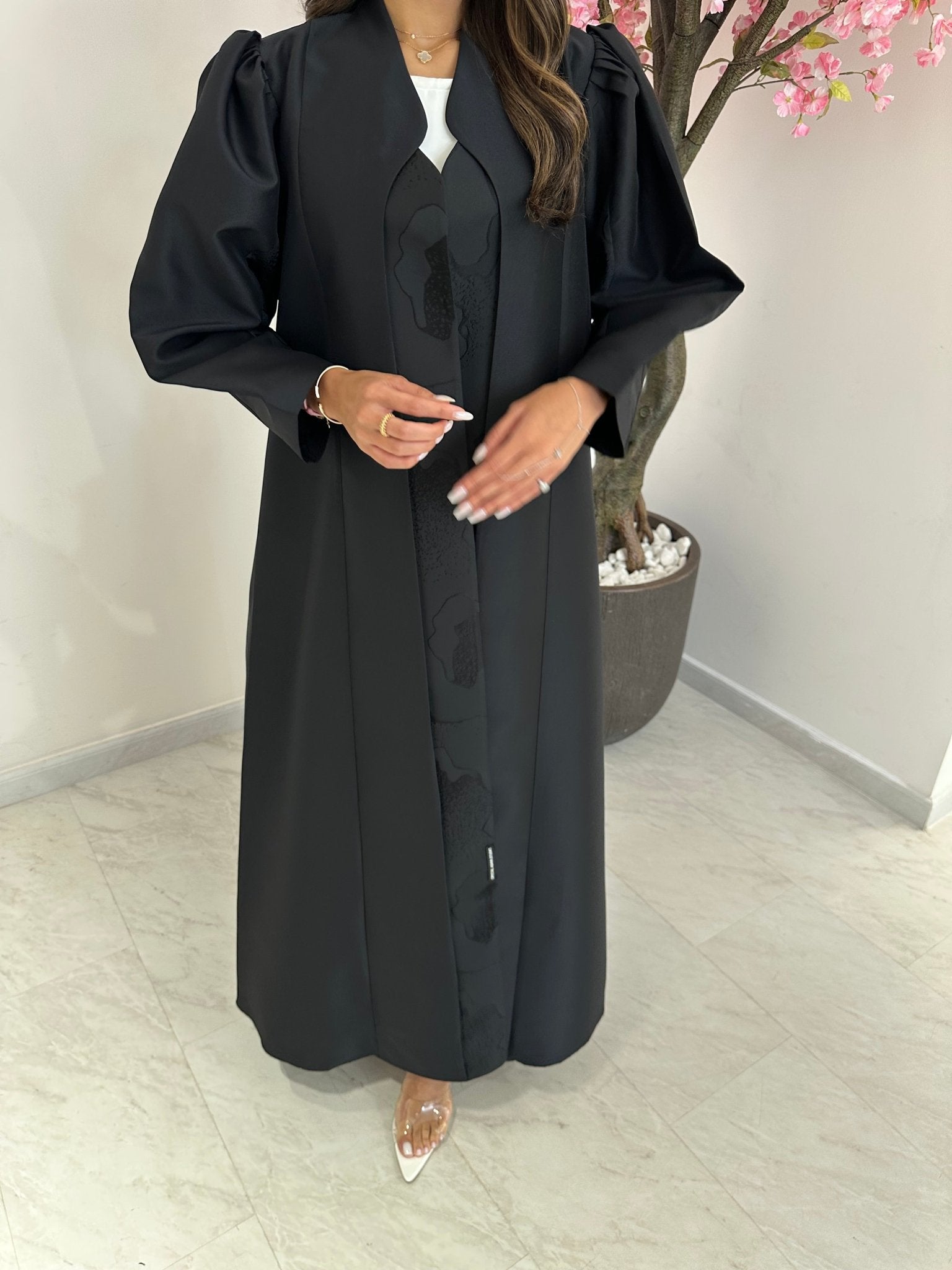 C 1244 Black Abaya