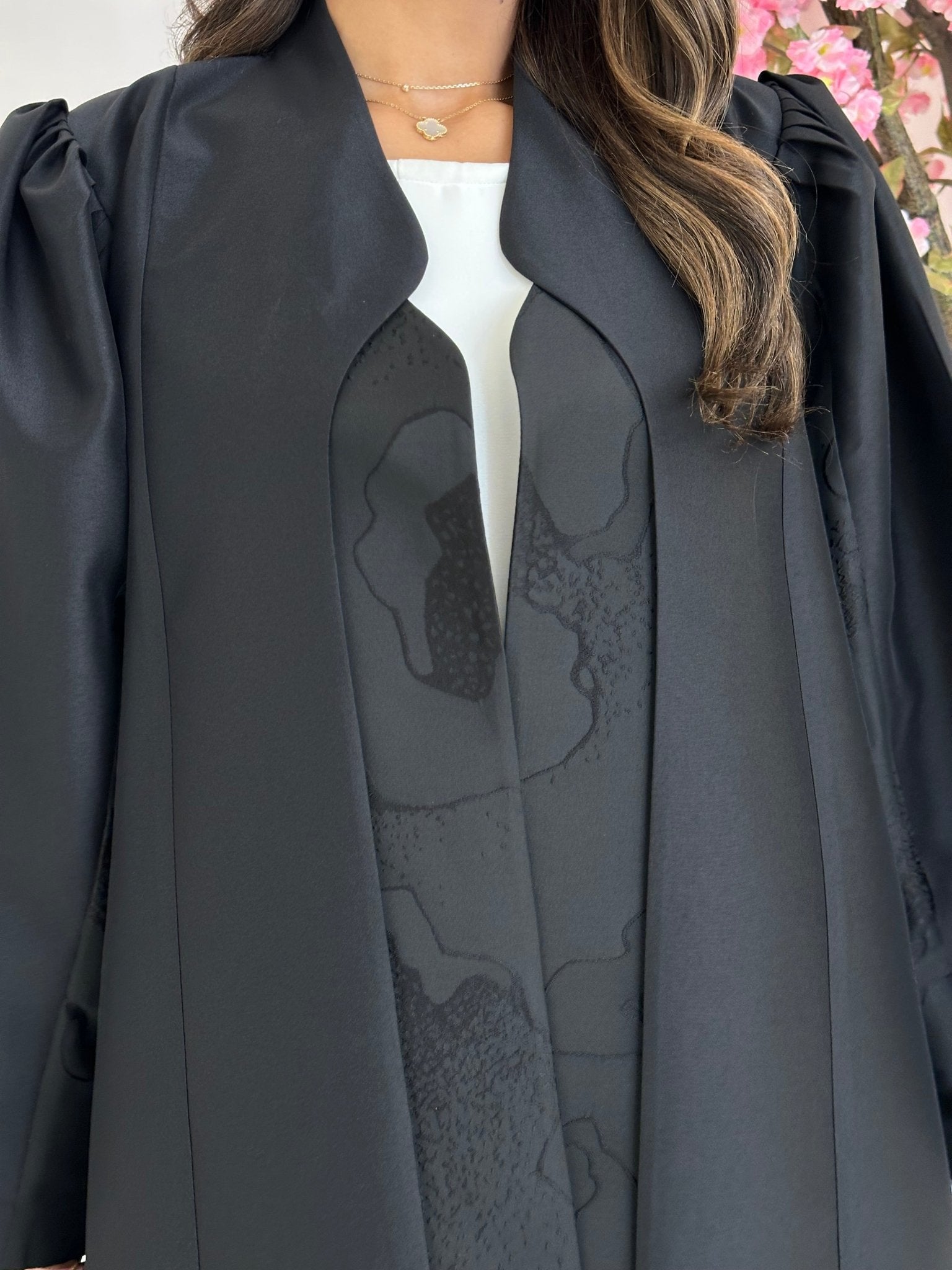 C 1244 Black Abaya