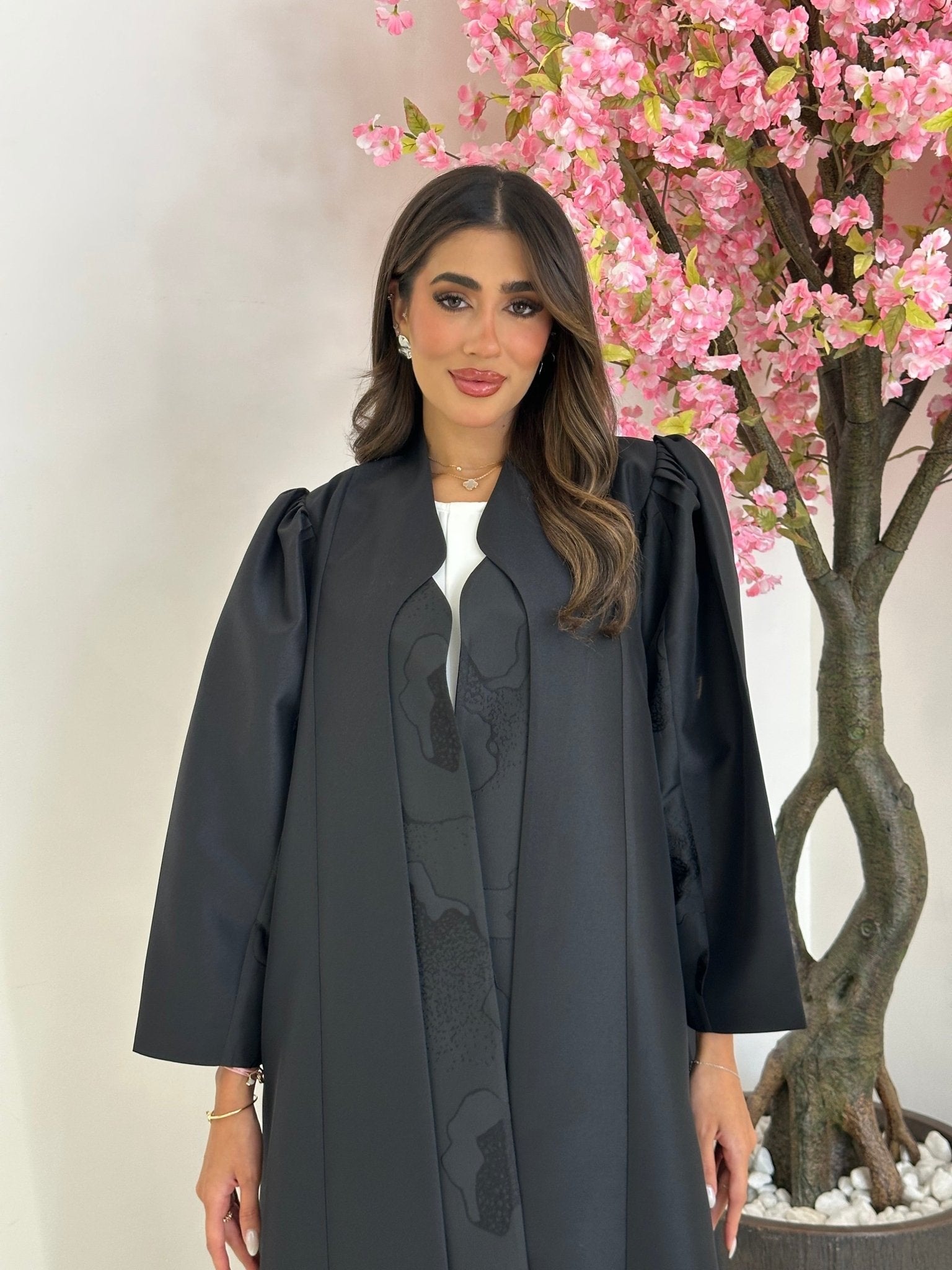 C 1244 Black Abaya