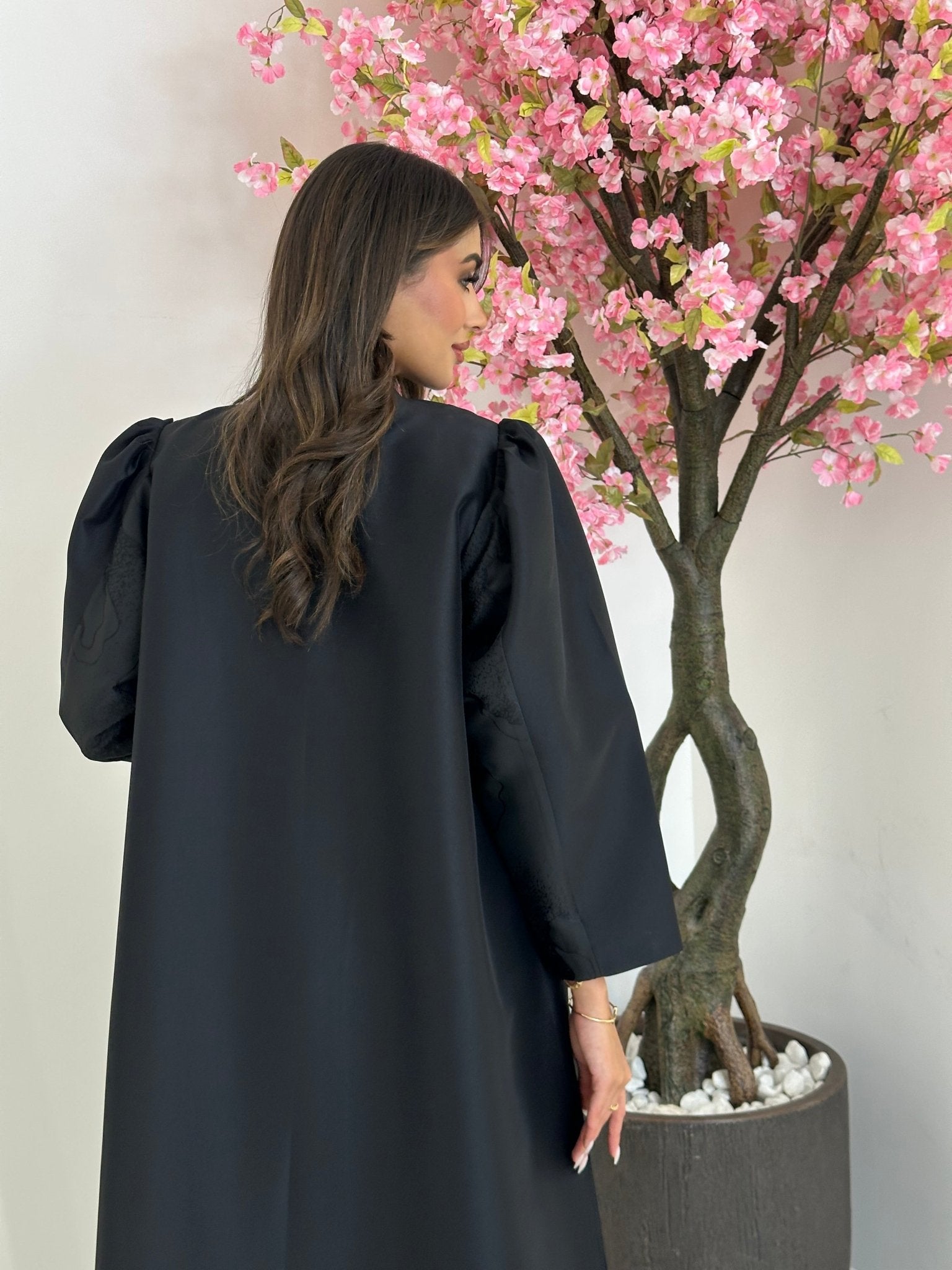C 1244 Black Abaya