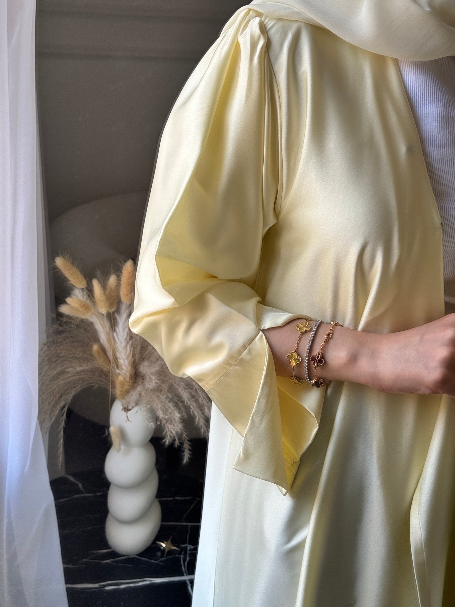 C 1252 Butter Cup Abaya