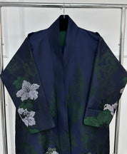 C 1263 - 02 Blue Printed Abaya