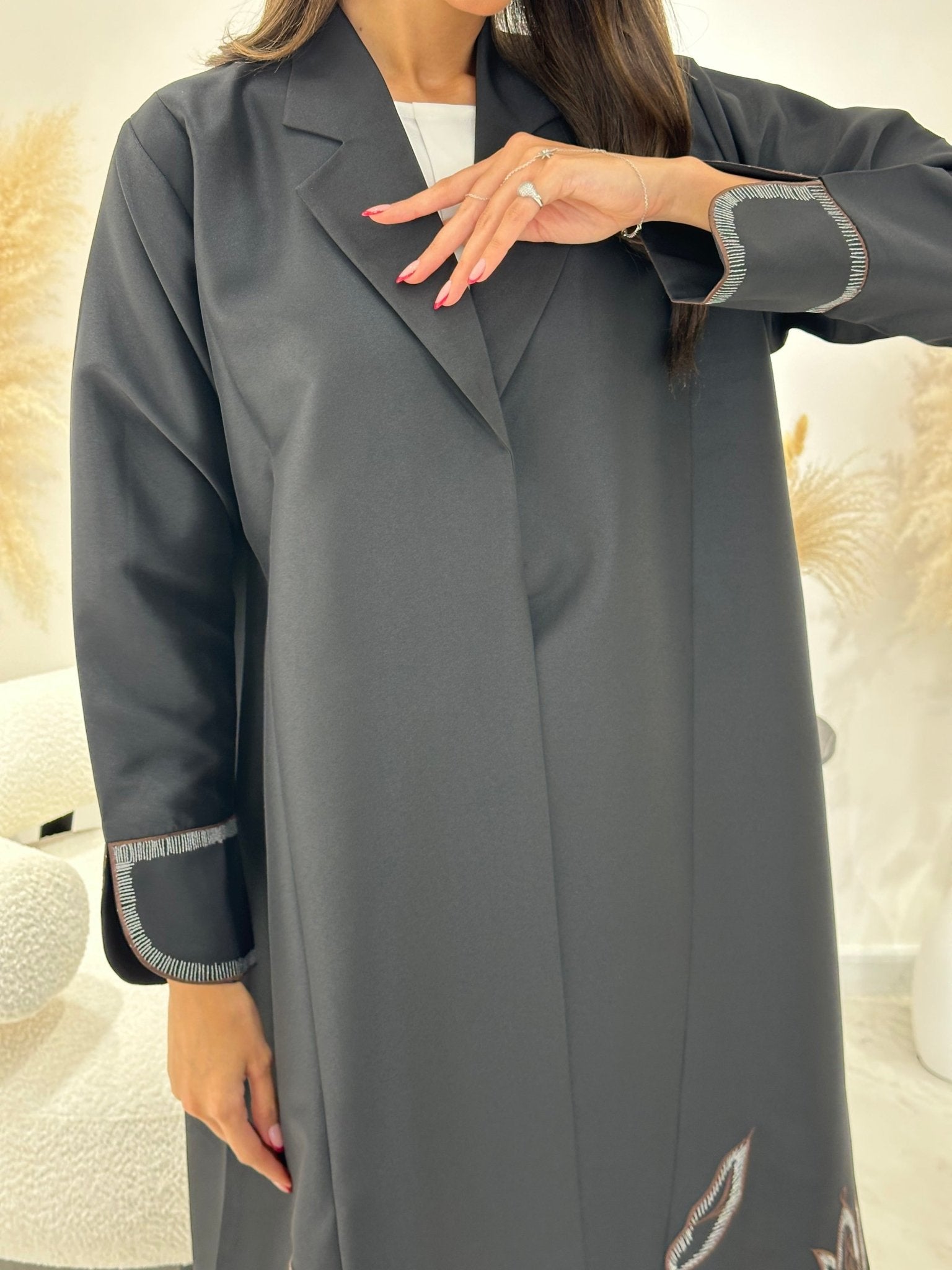 C 1273 Black Abaya