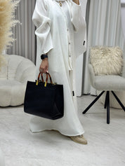 C 1285 - 03 White Travel Set Abaya