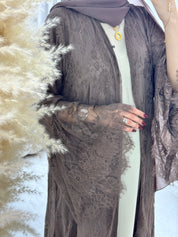 C 1290 - 03 Cocoa Dantel Abaya