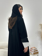 C 1298 Black Abaya