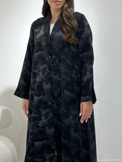 C 1356 - 01 Black Printed Abaya