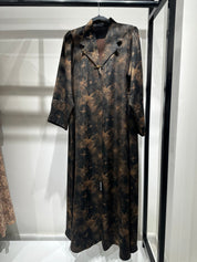 C 1356 - 03 Sepia Printed Abaya