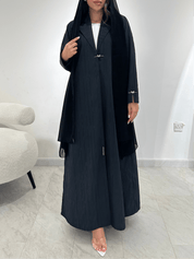 C 1360 - 01 Black Coat Abaya
