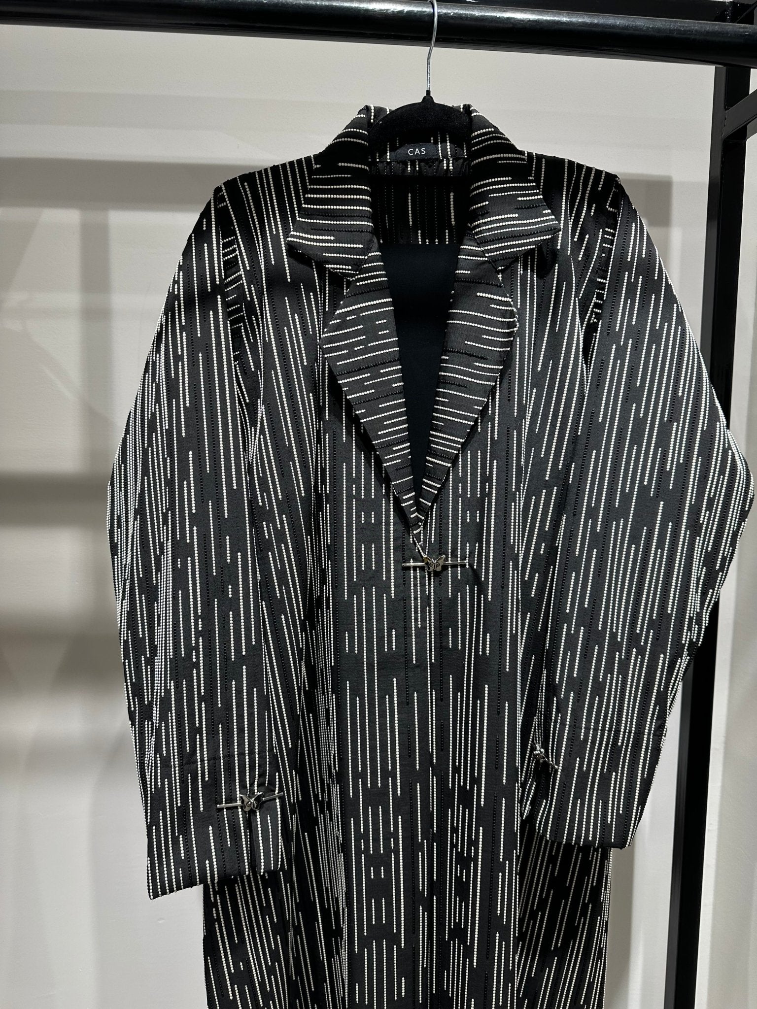 C 1360 - 02 Black Coat Abaya