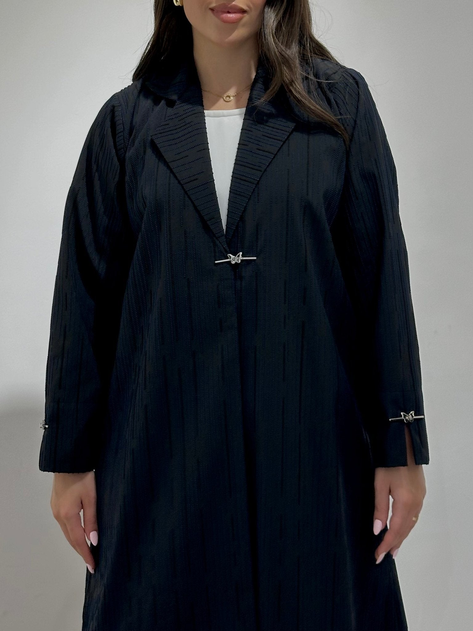 C 1360 - 03 Black Coat Abaya