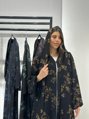 C 1361 - 01 Sepia Beaded Abaya