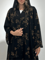 C 1361 - 01 Sepia Beaded Abaya