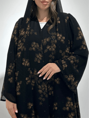 C 1361 - 01 Sepia Beaded Abaya