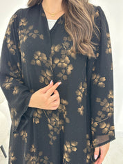 C 1361 - 01 Sepia Beaded Abaya