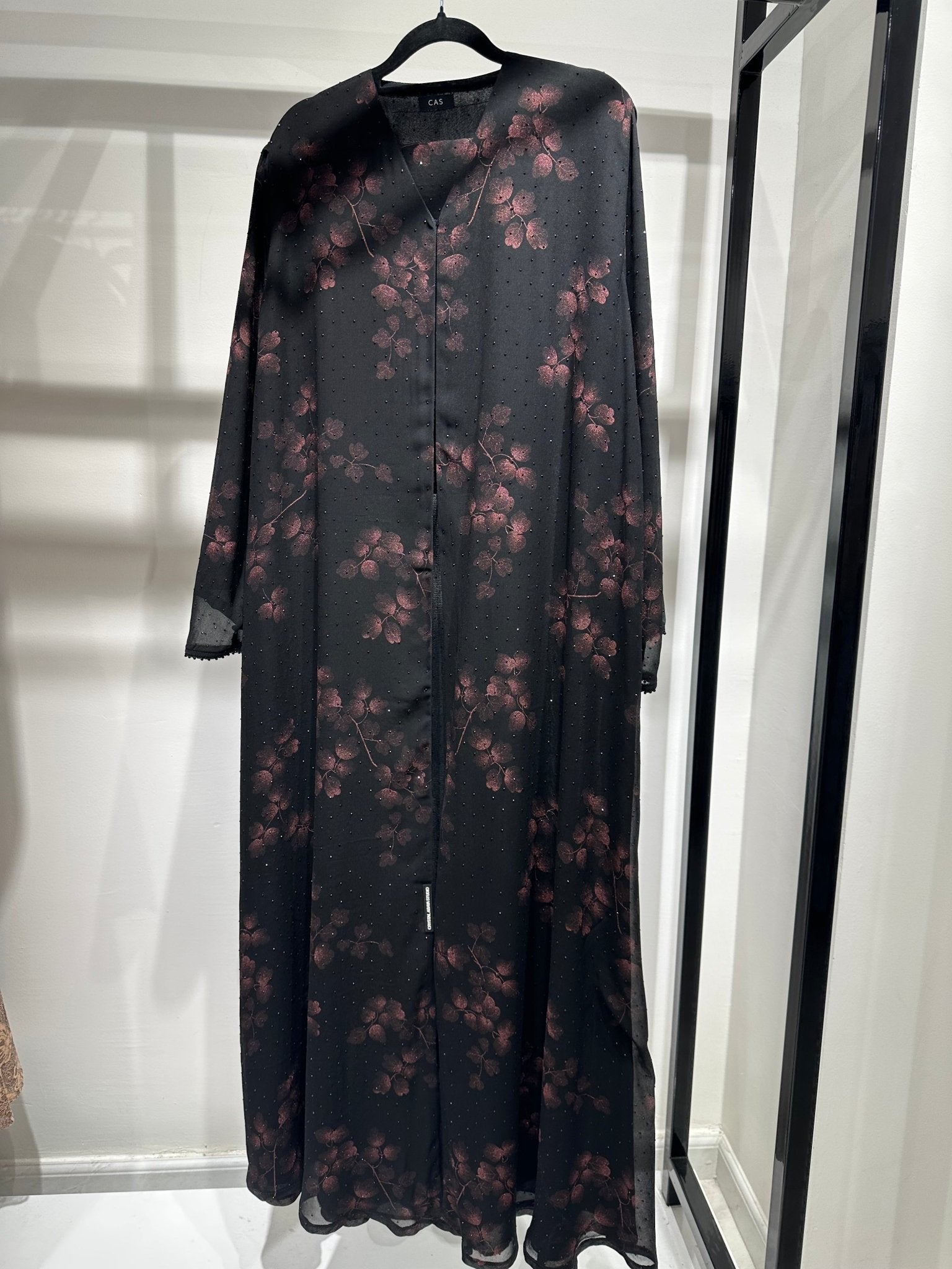 C 1361 - 02 Red Beaded Abaya