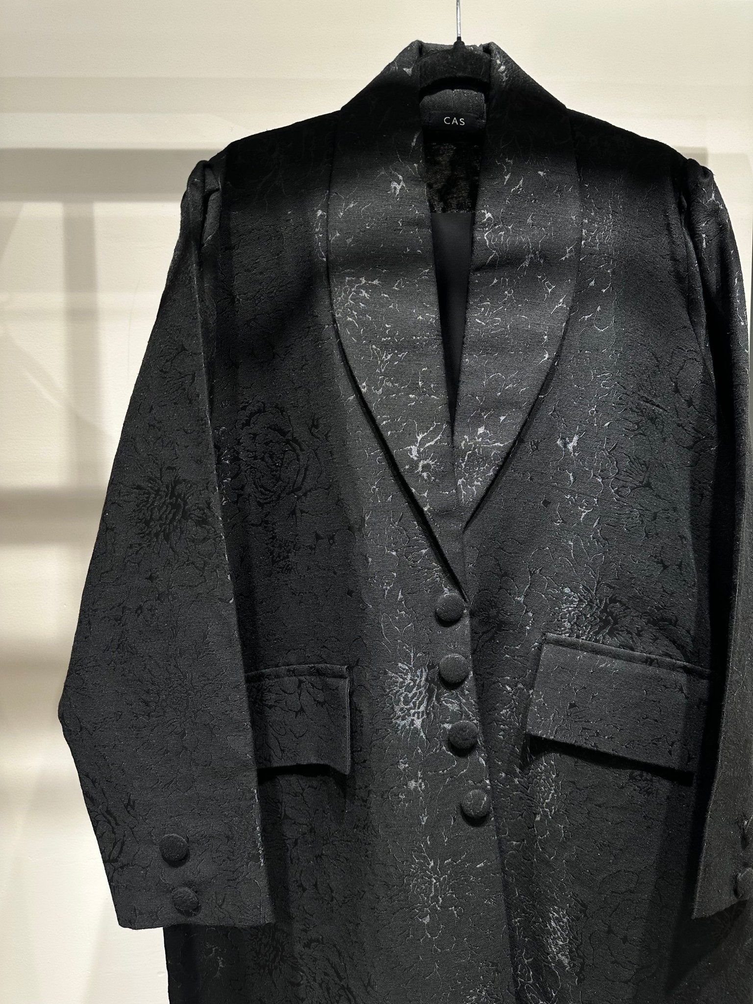 C 1364 - 02 Black Floral Abaya