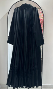 C 1381 Black Coat Abaya