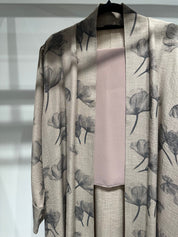 C 1413 - 02 Almond Floral Printed Abaya