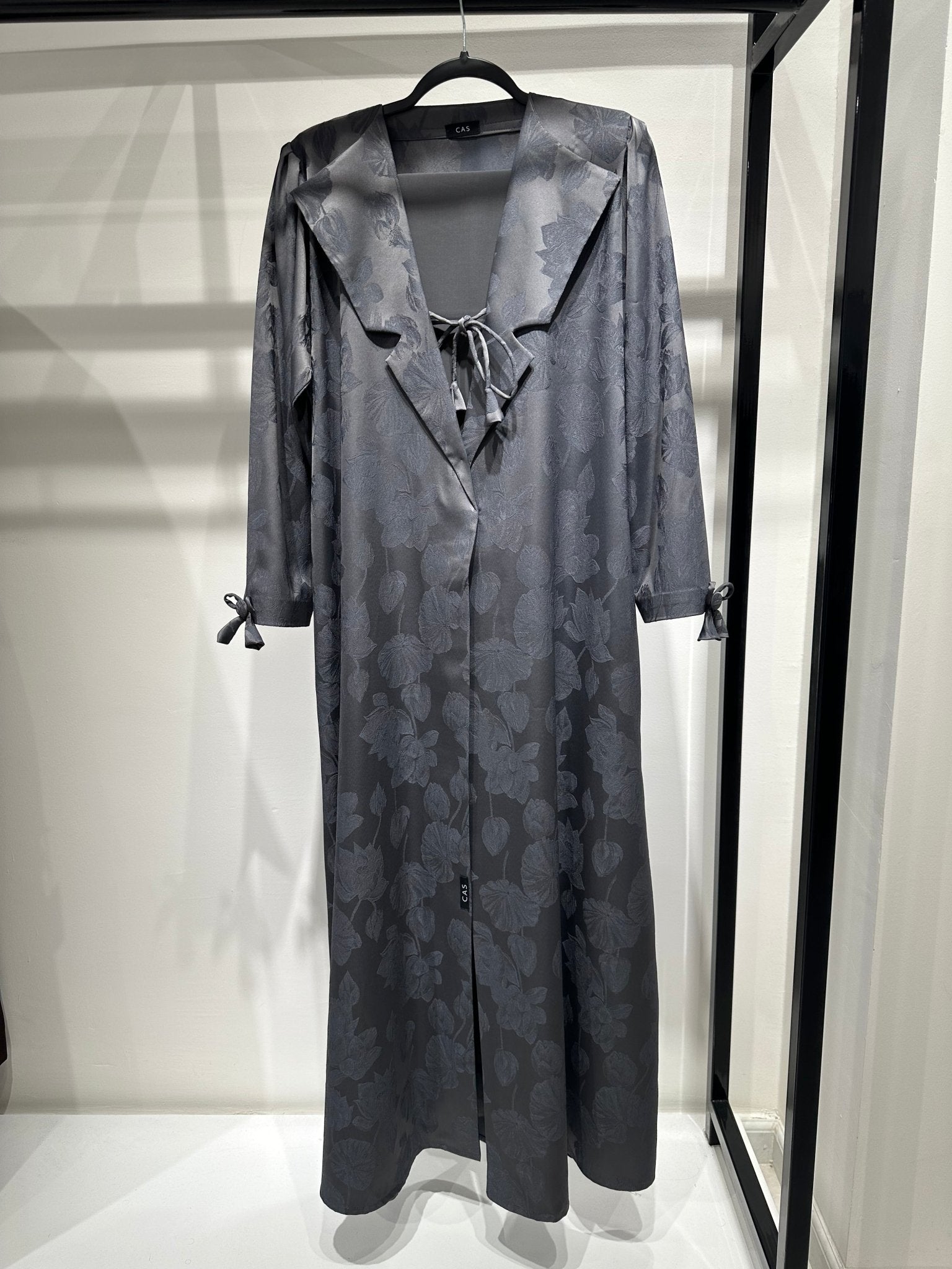 C 1416 - 02 Charcoal Coat Abaya