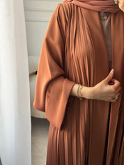 C 1517 - 01 Bronze Premium Nada Pleated Abaya