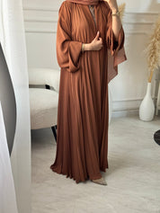 C 1517 - 01 Bronze Premium Nada Pleated Abaya
