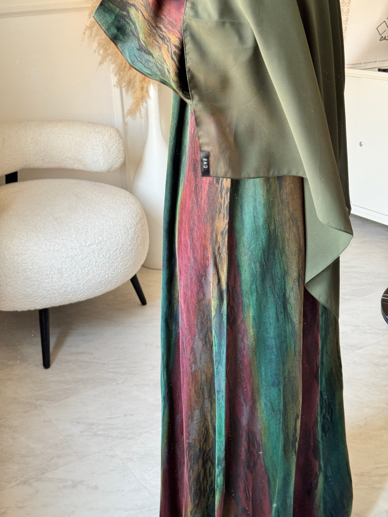 C 1518 - 03 Olive Brown Abaya