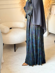 C 1518 - 06 Blue Green Abaya