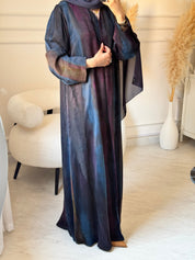C 1518 - 07 Magenta Navy Abaya