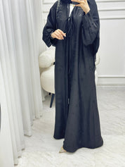 C 1523 Black work Abaya
