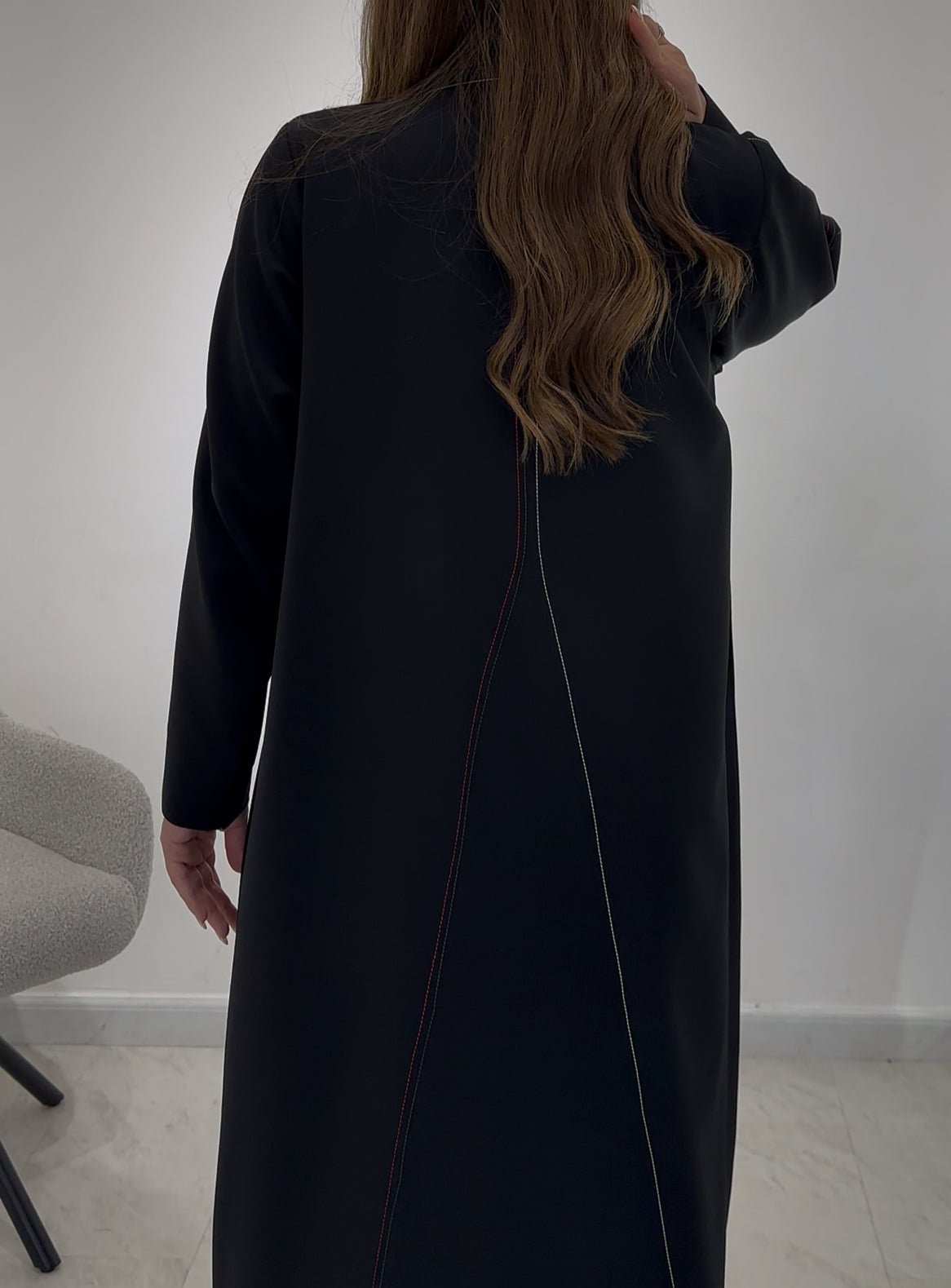 C 1556 Emirati Embroidered Abaya