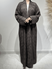 C 1606 - 03 Dark Brown Abaya