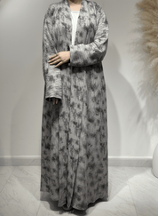 C 1606 - 04 Dark Beige Abaya