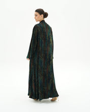 C 1698 Premium Army Green Abaya