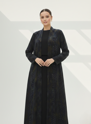 C 1901 Premium Midnight Blue Abaya