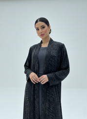 C 1904 Premium Navy Blue Abaya