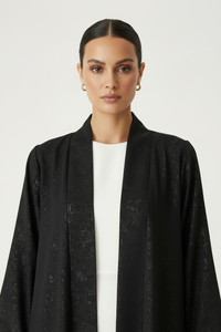 C 1911-05 Black Abaya - XS / 50
