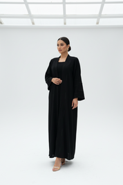 C 1915 Black Beaded Abaya