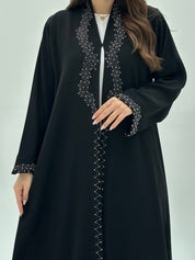 C 1934 Black Beaded Abaya
