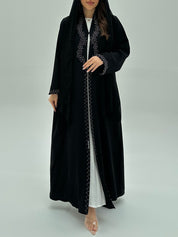 C 1934 Black Beaded Abaya